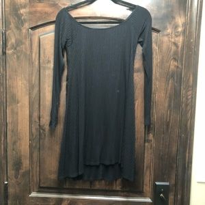All Black Long Sleeved Dress
